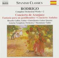 RODRIGO: Concierto de Aranjuez; Concierto Andaluz (Complete Orchestral Works, Vol. 2)