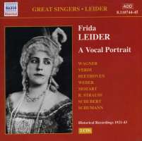 Frida Leider: A Vocal Portrait