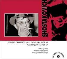 Shostakovich: String Quartets  1 & 2, Piano Quintet