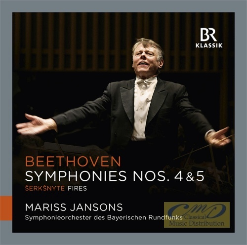 Beethoven: Symphonies Nos. 4 & 5; Šerkšnytė: Fires