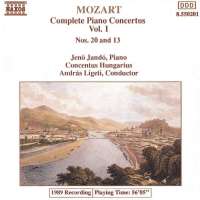 Mozart: Piano Concertos Nos. 13 and 20