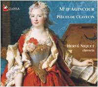  d'Agincour: Pieces de clavecin 