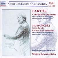 Bartok: Concerto for Orchestra / Mussorgsky: Pictures at an Exhibition