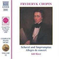 CHOPIN: Piano Music - Scherzi And Impromptus