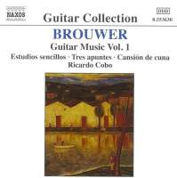 BROUWER: Guitar Music Vol. 1