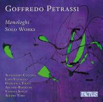 Petrassi: Monologhi; Solo Works