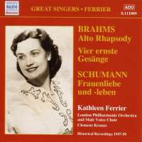 BRAHMS  /  SCHUMANN: Frauenliebe & leben