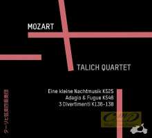 WYCOFANY   Mozart: Eine kleine Nachtmusik; Adagio and Fugue; 3 Divertimenti, reedycja