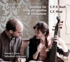 C.P.E. Bach & Carl Friedrich Abel: Sonatas for viola da gamba