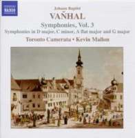 VAŇHAL: Symphonies, Vol. 3