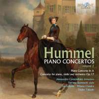 Hummel: Piano Concertos Vol. 2