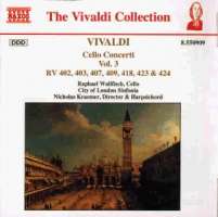 VIVALDI: Cello Concertos Vol. 3