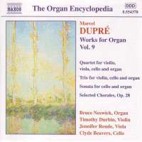 DUPRE:  Works for organ vol.9