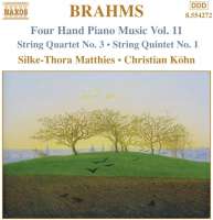 BRAHMS: Four Hand Piano Music Vol.11