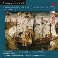 Freislich: Secular Cantatas, Musica Baltica Vol. 8