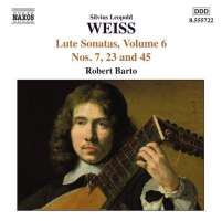 WEISS: Sonatas for Lute Vol. 6