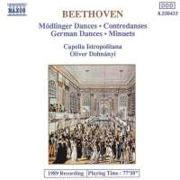 Beethoven: 11 Dances, "Mödlinger Tänze", 12 German Dances, 12 Minuets