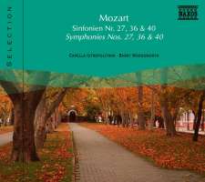 MOZART: Symphonies nos 27 & 36