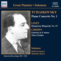 WYCOFANY    TCHAIKOVSKY: Piano Concerto No. 1/ CHOPIN: Etudes
