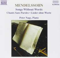 Mendelssohn: Songs without Words, Vol.1