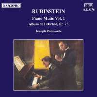 RUBINSTEIN; Album de Peterhof, Op. 75
