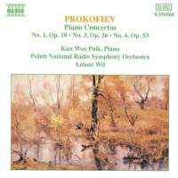PROKOFIEV: Piano Concertos 1, 3 & 4