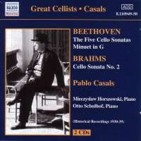 Beethoven: Cello Sonatas Nos 1-5; Minuet in G / Brahms: Cello Sonata No 2