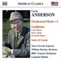 ANDERSON: Orchestral music vol. 5