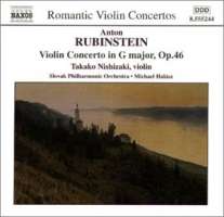 RUBINSTEIN: Violin Concerto / CUI: Suite Concertante