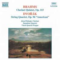 BRAHMS: Clarinet Quintet  in B minor  /  DVORAK: String Quartet No. 12, "American"