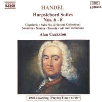 Handel: Harpsichord Suites Nos. 6- 8