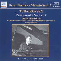 Tchaikovsky: Piano Concertos Nos. 1 & 2 [Recorded 1944-5]