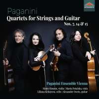 Paganini: Quartets for Strings and Guitar Nos. 7, 14 & 15