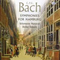 BACH. CPE : Symphonies For Hamburg