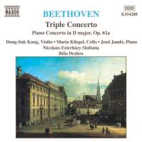 BEETHOVEN: Triple Concerto; Piano Concerto, Op. 61a