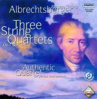 Albrechtsberger: Three String Quartets