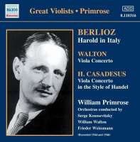 GREAT VIOLINISTS - PRIMROSE vol. 1