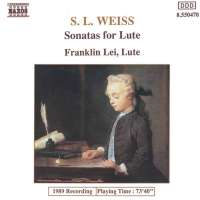 Weiss: Lute Sonatas Nos. 12 and 39, Lute Partita in D Minor