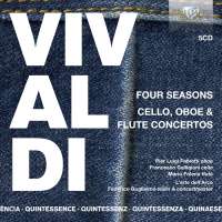 Quintessence Vivaldi: Four Seasons; Cello, Oboe & Flute Concertos