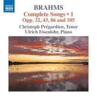 Brahms: Complete Songs Vol. 1