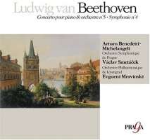 Beethoven: Piano Concerto No. 5, Symphony No. 4