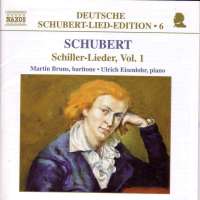 SCHUBERT: Schiller-Lieder vol. 1