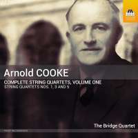 Cooke: Complete String Quartets Vol. 1