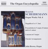 SCHEIDEMANN: Organ Works, Vol. 4