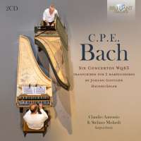 C.P.E. Bach: 6 Concertos transcribed for 2 harpsichords