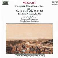 Mozart: Piano Concertos 16 & 25 etc.