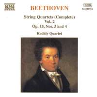 BEETHOVEN: String Quartets vol. 2