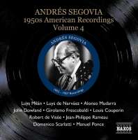 SEGOVIA, Andres: 1950s American Recordings, Vol. 4