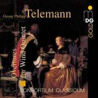 Telemann Overtures for wind quintet