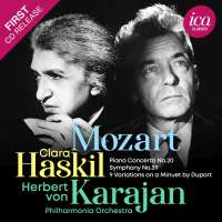 Mozart: Piano Concerto No. 20, Symphony No. 39, Variations